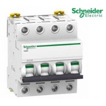 Disjoncteur iC60n 25A - 4 pôles - courbe c - Acti9 Schneider