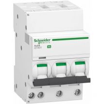 Acti9 iDT40T xa - disjoncteur modulaire - auto/vis - 3P+N 40A courbe c - 6kA