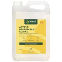 Enzypin - Dégraissant Désinfectant Cuisine Ecocert - Bidon 5 L - Le Vrai Professionnel