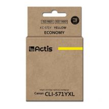 Actis - cartridge KC-571Y replacement Canon CLI-571Y Standard 12 ml - Compatible - Ink Cartridge