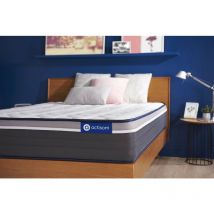 Actisom - Matelas Actiflex plus 80 x 190 cm Ressorts ensachés et mémoire de forme - Epaisseur:26cm