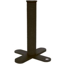 Active Cats Kratzstamm X-tree, Schwarz - 80 Cm Säule Mit Stabilem Sockel