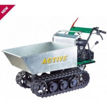 Active - power track 1400-HDMP Transporter mit Honda GX160 163 cc Motor und hydraulischer Kippvorrichtung