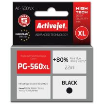 Inchiostro Activejet Per Canon Pg-560xl Nuovo Ac-560nx Nero