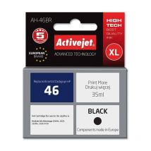 AH-46BR Tinte (Ersatz für hp 46 CZ637AA Premium 35 ml schwarz) - Activejet