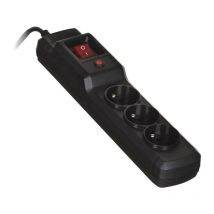 Activejet - combo 3GN 1,5m base múltiple 3 salidas ac Interior Negro