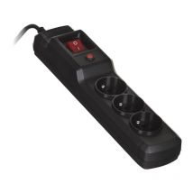 Activejet - combo 3GN 5M schwarze Steckdosenleiste mit Kabel