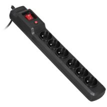 Activejet Combo 6gn 3m Base Multipla 6 Prese Ac Indoor Nero