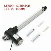 Actuateur linéaire 6000 n - Entraînement à bras linéaire - Entraînement réglable - 12 v - Moteur de levage - 500 mm