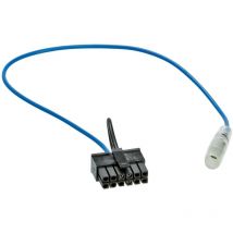 Cable lead compatible avec autoradio Kenwood 1 fil et interface commande au volant - bleu