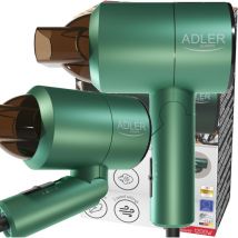 Tresice France - Adler Sèche-cheveux 2265 après jc 1100 w Nombre de réglages de température 2 Vert