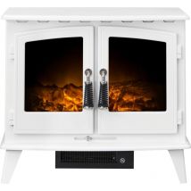 Adam - Woodhouse Electric Stove in Pure White
