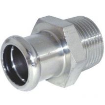 Adapt filete m 22 1/2inox