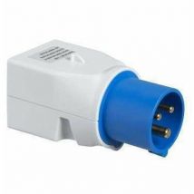 Schneider - PKZA203 Adaptador 16A 2P+Tierra 230V ca sistema alemán