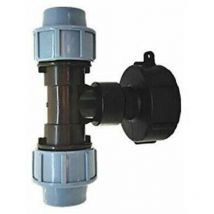 Lucky-88 - Adaptador de tanque ibc S60X6 para tanque de agua ibc de 25 mm