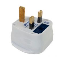 Adaptador Viaje Todo El Mundo A Uk Blanco Travel Blanco