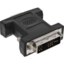 Inline - 17780 cambiador de género para cable vga (D-sub) hd female 15HD f Negro
