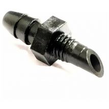 Irritec - adaptador microtubo 35MM roscado insertado enlace microtubo 35MM x rosca enlace recto para unir microtubo de 3 x 5 mm utilizado en riego