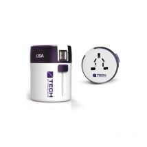 Tech - Adaptador universal de viaje -