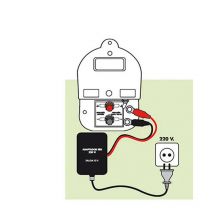 ZAR - Adaptador red 220 v 12 v Para 45 y pila red