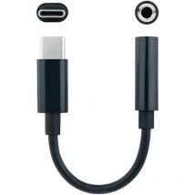 Adaptador usb Tipo-C Nanocable 10.24.1205/ usb Tipo-C Macho - Jack 3.5 Hembra