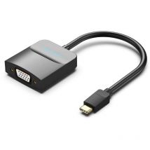 Vention - Adaptador usb tipo-c tddbb/ usb tipo-c macho - vga hembra