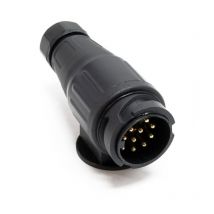 Serbia - Adaptateur 13 broches pour remorque 12V Fiche pour attelage de remorque Prise de courant Automobile