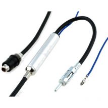 Adnauto - Adaptateur antenne amplifie din m - 1.4m compatible avec vw Polo ap00