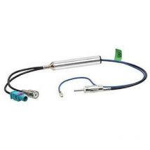Adnauto - Adaptateur Antenne double 1 fakra 1 iso compatible avec audi Vers 1 din avec amplificateur