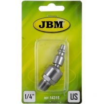 14315 adaptateur articulé pour air comprimé mâle, us 1/4 - JBM
