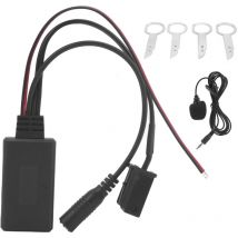 Adaptateur Audio Bluetooth 5.0 AUX, Microphone 8 broches, Kit mains libres adapté pour Ford 5000/6000 CD stéréo