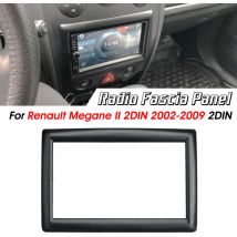 Tiga - Adaptateur Cadre Facade Autoradio 2 din Pour Renault Megane ii 2002-2009