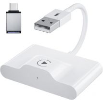 Adaptateur CarPlay sans fil pour Apple Wireless CarPlay - Blanc