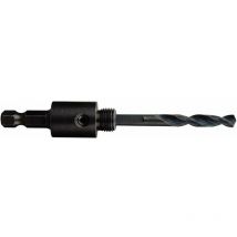 Milwaukee - Adaptateur cloche Scie Ø9.5mm hexagone 1 Unité pour cloches Scie jusqu'à 30mm
