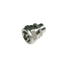 Suinga - Adaptateur cuivre 18mm-16mm pour tube de compression multicouche 16 mm, sans machine à sertir, gris