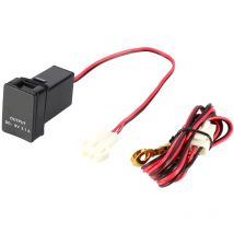 Adaptateur d'alimentation, multi-protection 3.1a Chargeur de voiture à charge rapide et à basse température de haute température Chargeur de voiture