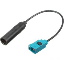 Adaptateur d'antenne aérienne d'autoradio 5.5 pouces 12V connecteur tête de câble Fakra à Din femelle pour vw améliorer l'amplificateur de Signal