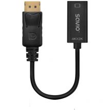 savio Savio Adaptateur DisplayPort vers HDMI AK-62 20 cm