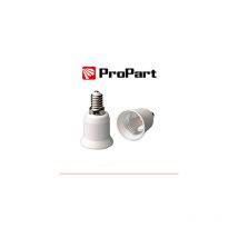 Adaptateur de filetage d'ampoule E27 femelle vers E14 mâle Pel1427
