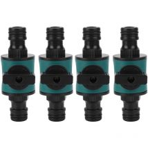 Adaptateur de mamelon à Double mamelon, connecteur rapide, accessoires, vanne de commutation, robinet à bille de jardin, tuyau d'irrigation