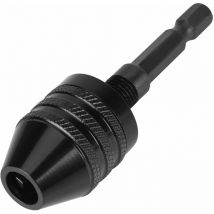 Jeffergarden - Adaptateur de Mandrin avec Queue Hexagonale 0.8-8mm Convertisseur Electrique Sans Clé de Mandrin de Foret pour le Tournevis