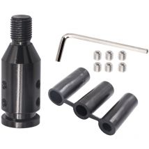 Adaptateur de pommeau de Levier de Vitesse, Adaptateur de pommeau de Levier de Vitesse de Voiture en Aluminium Universel M12x1.25 pour manettes de