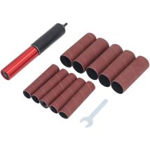 Ugreat - Adaptateur de ponceuse à broche 1,5 po Kit de mandrin de ponçage de perceuse en alliage d'aluminium pour bois et métal