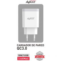 Adaptateur DE Power AVANT Connect 18W 1XUSB QC3.0 - FAST Charging