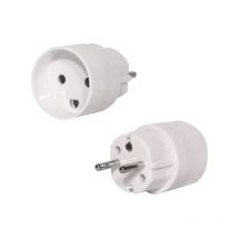 Adaptateur de prise de courant de type f à la prise de type k