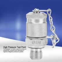 Adaptateur de raccord de tuyau G1/4-M16x2 Couplage de point de mesure haute pression de test hydraulique