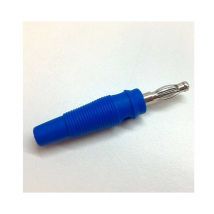Adaptateur de securitè 4mm Bleu