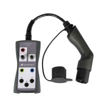 Gossen Metrawatt - Adaptateur de test monophasé et triphasé pour tester les points de charge e metraline pro type em ii Z525G 1 pc(s) A177522