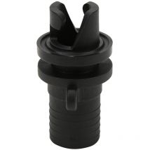 Ynkkvre - Adaptateur de Vanne d'air, Connecteur de Vis de Tuyau d'Adaptateur de Vanne d'air Noir pour Le Kayak de Bateau
