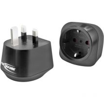 Adaptateur de voyage eu to uk (1 pce) - Ansmann